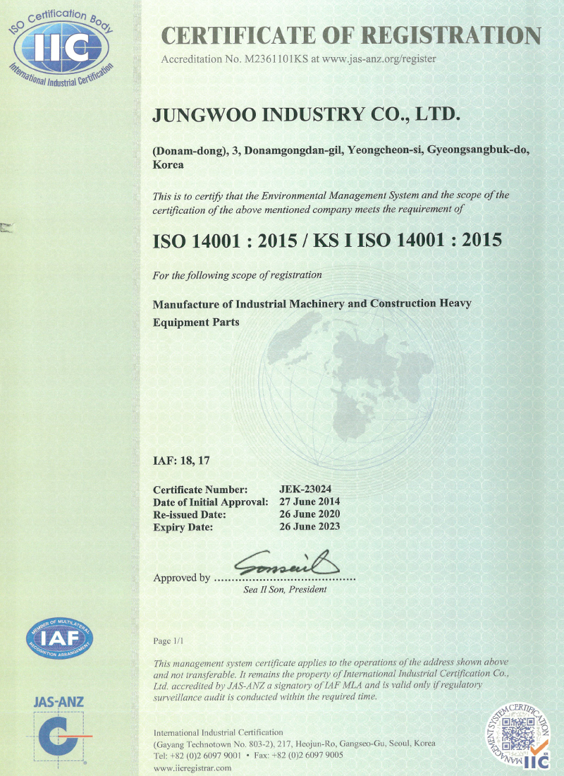 ISO 14001:2015 / KS I ISO 14001:2015